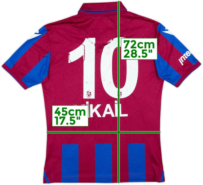 2020-21 Trabzonspor Home Shirt Mikail #10 - 5/10 - (S)