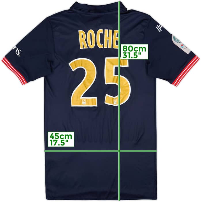 2016-17 Stade Reims Match Issue Third Shirt Roche #25