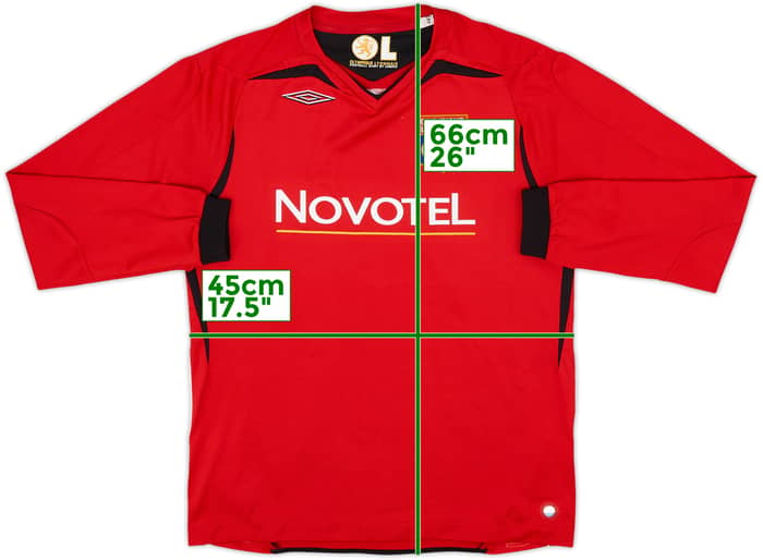 2007-08 Lyon GK Shirt - 7/10 - (15-16 Years)