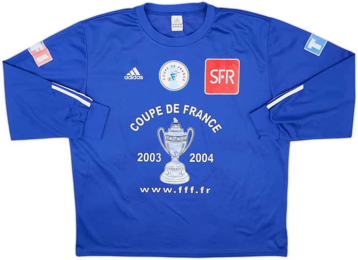 2003-04 Coupe de France L/S Shirt #11 - 6/10 - (XL)
