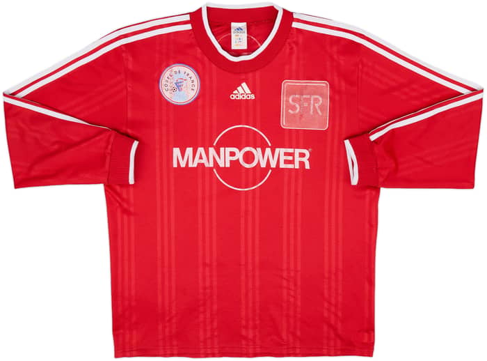 2001-02 Coupe de France L/S Shirt #10 - 6/10 - (XL)