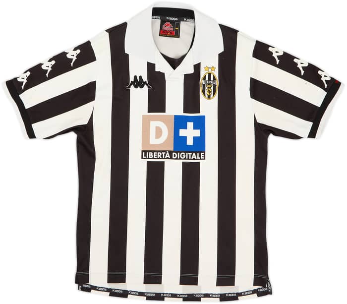 1998-99 Juventus Home Shirt Del Piero #10 - 7/10 - (S)