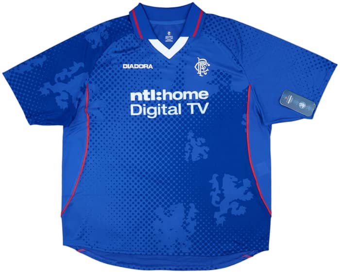2002-03 Rangers Home Shirt Ferguson #6 (XXL)