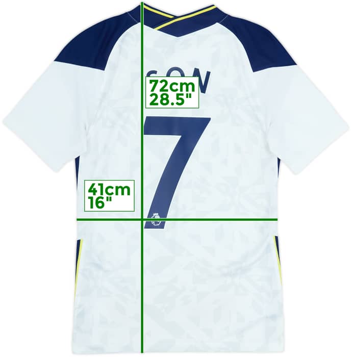 2020-21 Tottenham Home Shirt Son #7 - 8/10 - (XS)