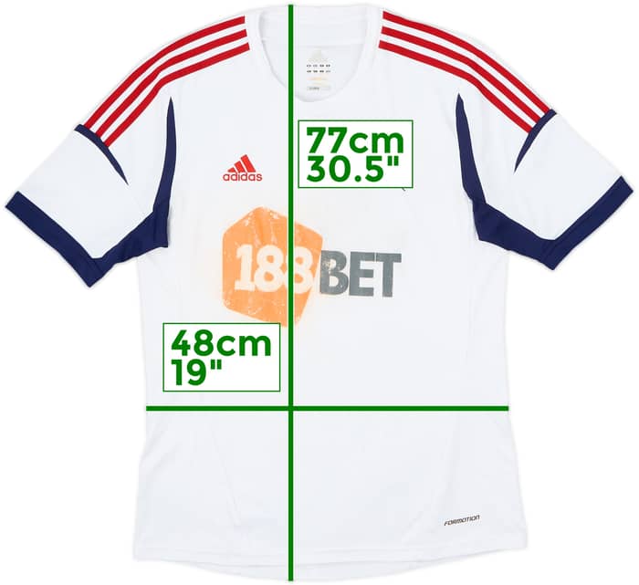 2012-13 Bolton Home Shirt - 4/10 - (L)