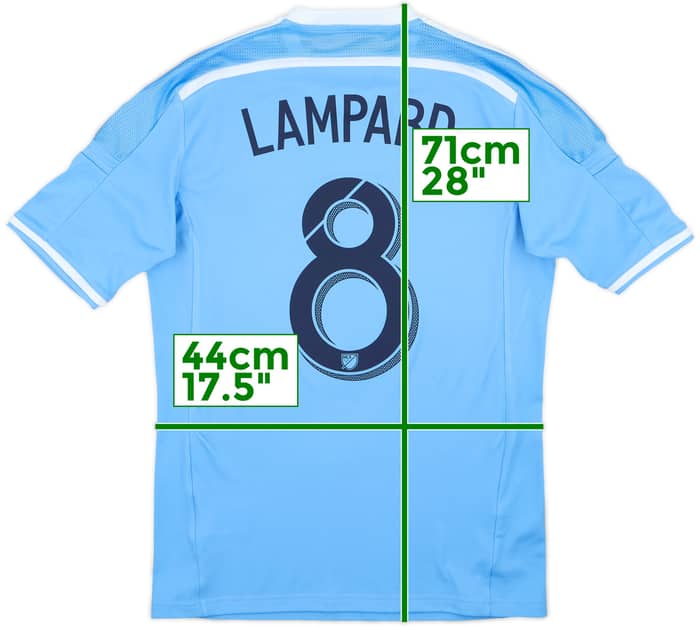 2015-16 New York City Home Shirt Lampard #8 - 10/10 - (S)