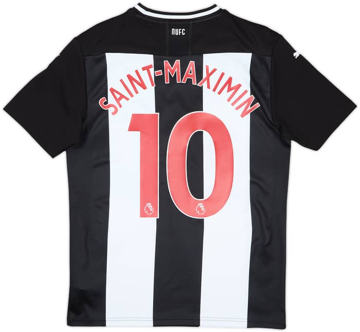 2019-20 Newcastle Home Shirt Saint-Maximin #10 - 8/10 - (S)