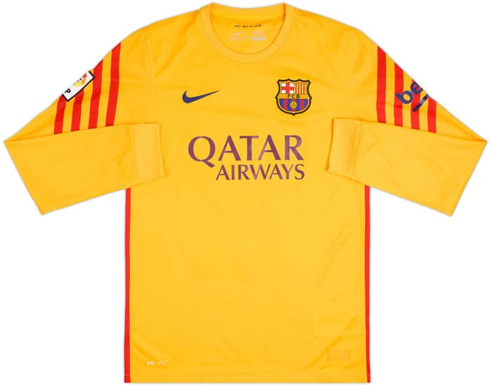 Camiseta de portero del Barcelona 2015-16 - 8/10 - (S)