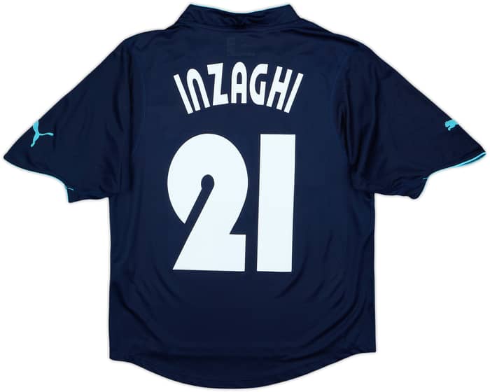 2002-03 Lazio Away Shirt Inzaghi #21 (S)