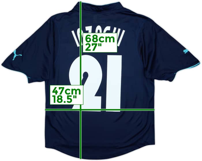 2002-03 Lazio Away Shirt Inzaghi #21 (S)