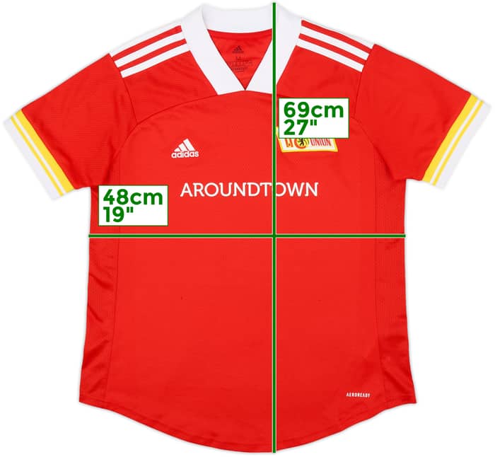 2020-21 Union Berlin Home Shirt - 8/10 - (Women's M)