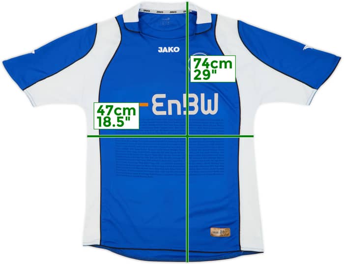 2007-08 Karlsruhe Camiseta Local - 6/10 - (L)
