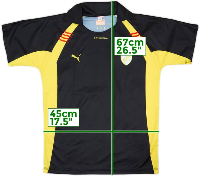 2007-08 Catalunya Home Shirt - 8/10 - (13-14 Years)