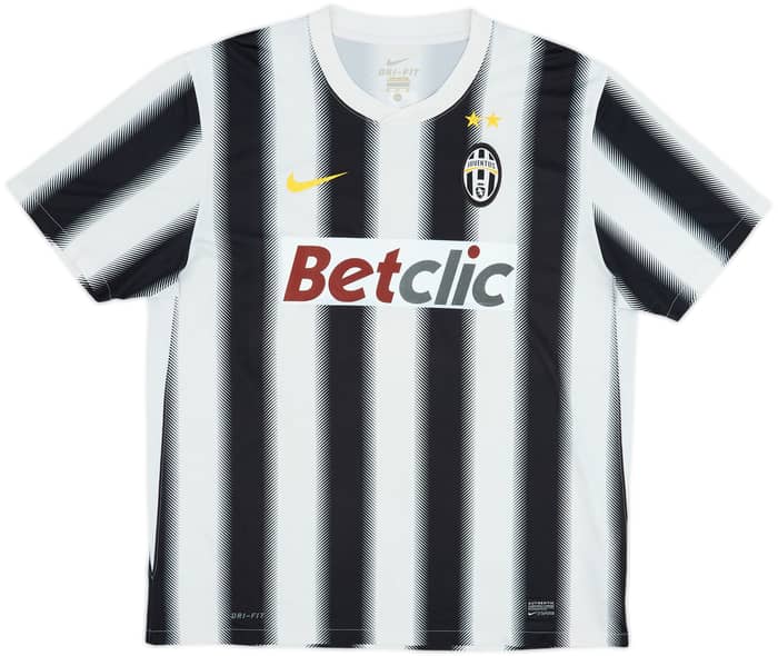 2011-12 Juventus Home Shirt Del Piero #10 - 4/10 - (XL)