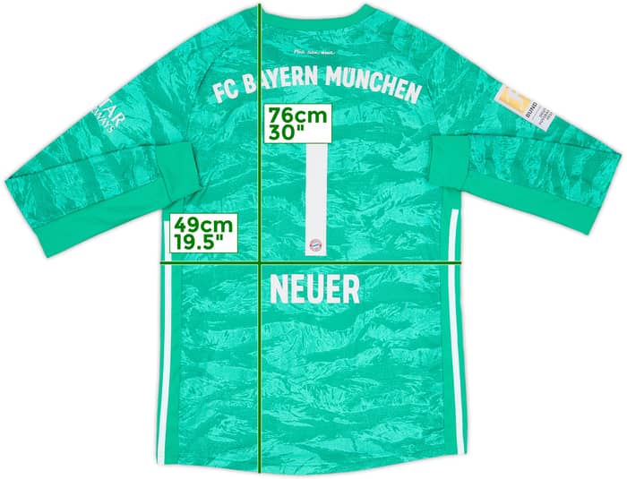 2019-20 Bayern Munich GK Shirt Neuer #1 - 8/10 - (15-16 Years)