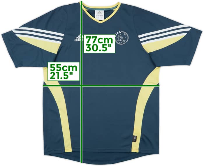 Camiseta adidas de entrenamiento del Ajax 2003-04 - 7/10 - (M/L)