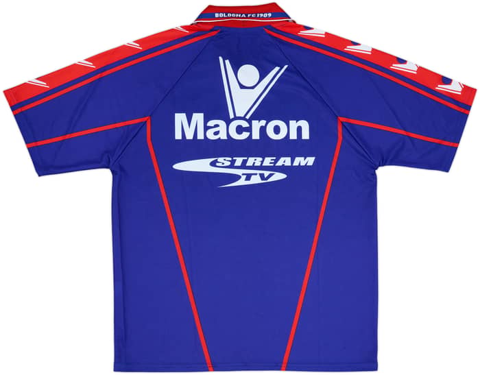 2002-03 Bologna Macron Camiseta de Entrenamiento - 8/10 - (L)