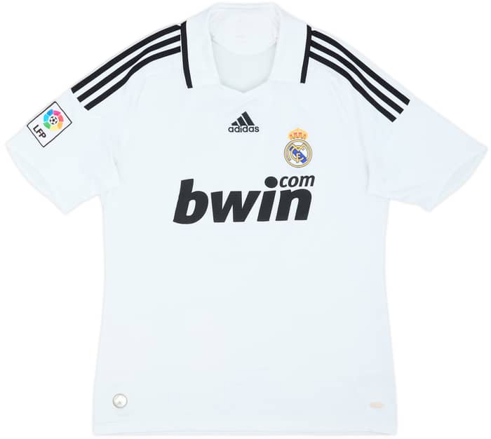 2008-09 Real Madrid Home Shirt Sneijder #10 - 6/10 - (M)