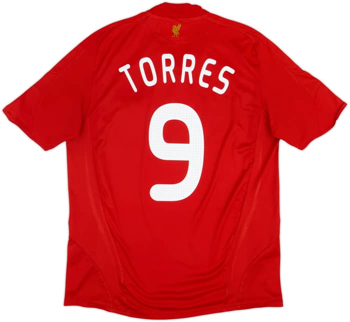 2008-10 Liverpool Home Shirt Torres #9 - 5/10 - (L)