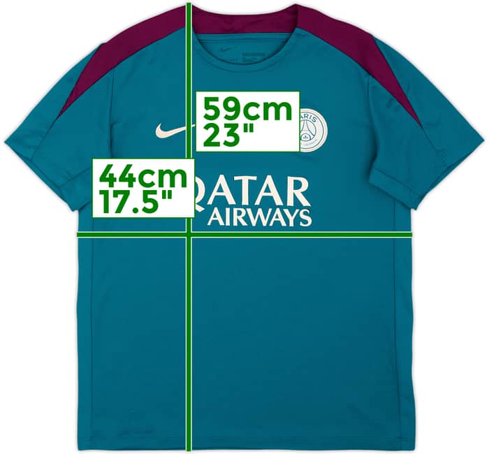 2024-25 Paris Saint-Germain Nike Training Shirt - 5/10 - (13-14 Years)