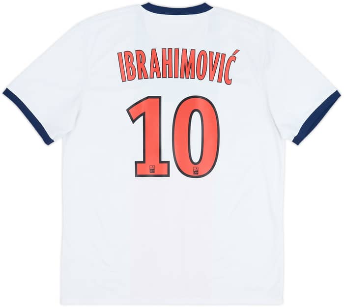 2013-14 Paris Saint-Germain Maillot extérieur Ibrahimovic #10 - 7/10 - (L)