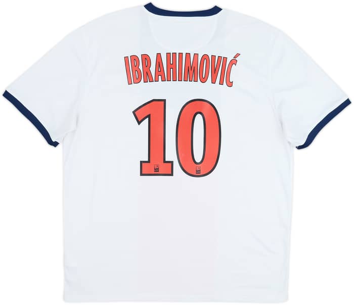 Camiseta de visitante del Paris Saint-Germain 2013-14 Ibrahimovic #10 - 8/10 - (XL)