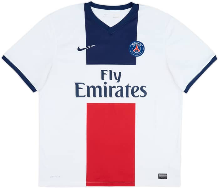 Camiseta de visitante del Paris Saint-Germain 2013-14 Ibrahimovic #10 - 8/10 - (XL)
