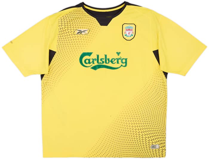 2004-06 Liverpool Away Shirt Gerrard #8 - 5/10 - (XL)