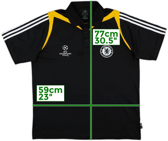 2008-09 Chelsea CL adidas Training Shirt - 8/10 - (XL)