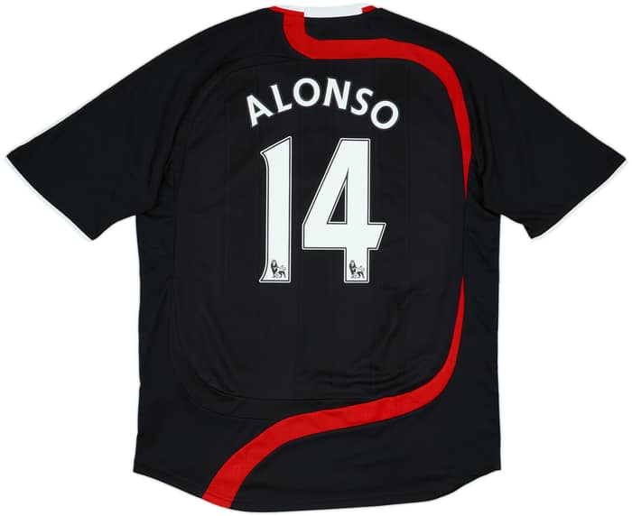 2007-08 Liverpool Third Shirt Alonso #14 - 6/10 - (L)