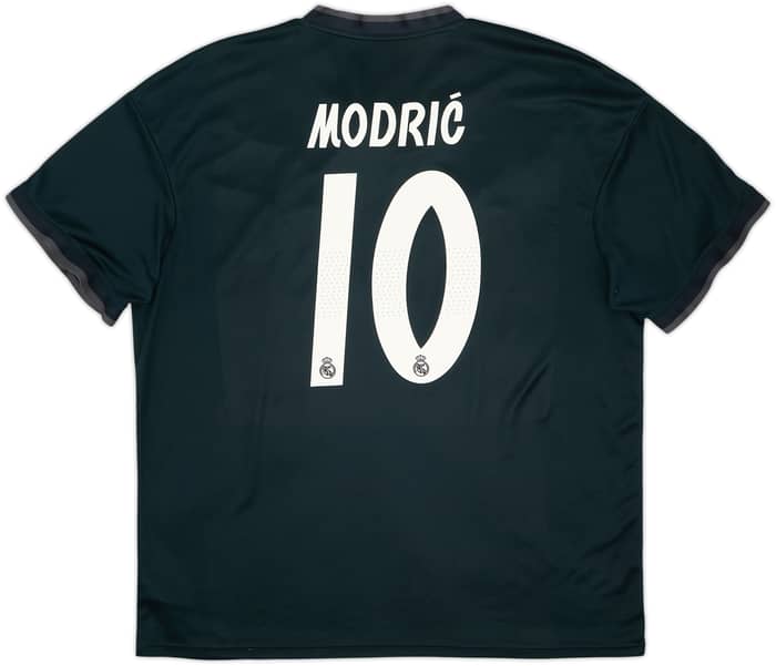 2018-19 Real Madrid Away Shirt Modric #10 - 7/10 - (XL)