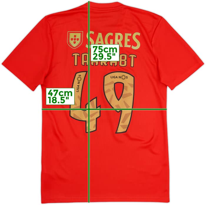 Camiseta de local del Benfica 2020-21 Taarabt #49 - 8/10 - (S)