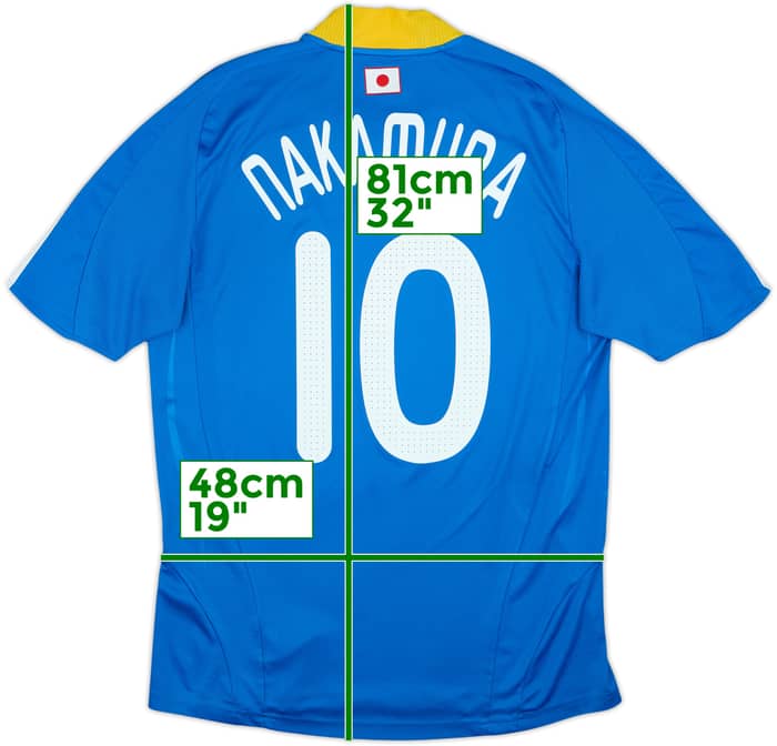 Camiseta de local de Japan 2008-09 Nakamura #10 - 5/10 - (M)