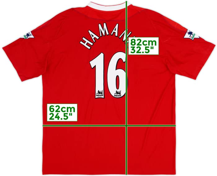 2002-04 Liverpool Home Shirt Hamann #16 (XL)