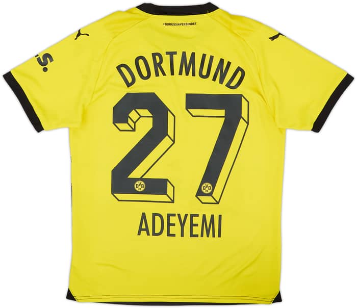 2023-24 Borussia Dortmund Maillot domicile Adeyemi #27 - 6/10 - (M)