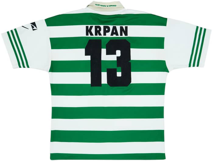 Camiseta de local del Sporting CP 1996-98 Krpan #13 - 6/10 - (XL)