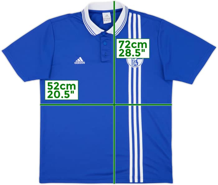 2007-08 Schalke 'Mailand 21.05.1997' adidas Polo Shirt - 6/10 - (M)