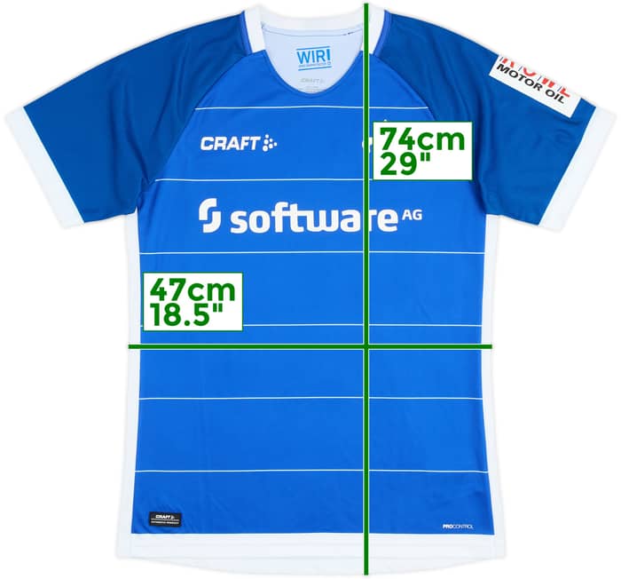 2018-19 SV Darmstadt 98 Home Shirt - 9/10 - (S)