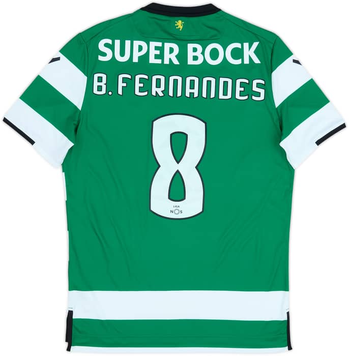 2017-18 Sporting CP Home Shirt B.Fernandes #8 (M)