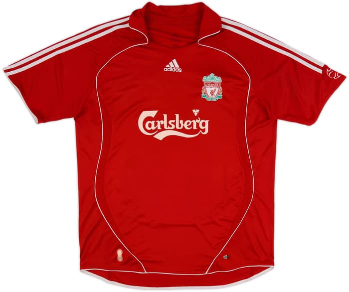 2006-08 Liverpool Home Shirt Alonso #14 - 6/10 - (XL)