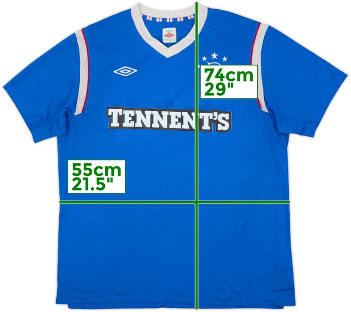 2011-12 Rangers Home Shirt - 5/10 - (XL)