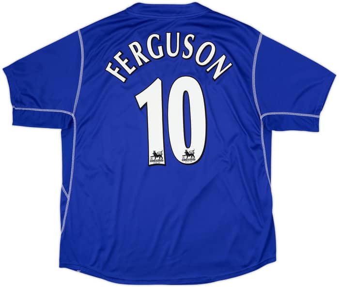 2002-03 Everton Home Shirt Ferguson #10 - 8/10 - (XXL)