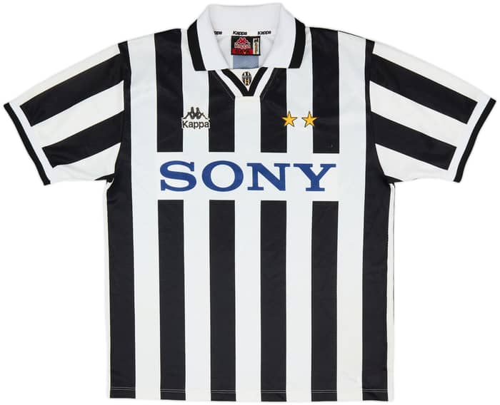 1995-97 Juventus Home Shirt & Shorts - 8/10 - (M)