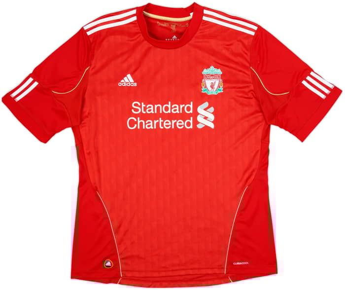 2010-12 Liverpool Home Shirt Suarez #7 - 8/10 - (XL)