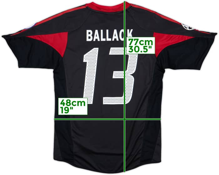 2004-05 Bayern Munich Third Shirt Ballack #13 - 6/10 - (S)