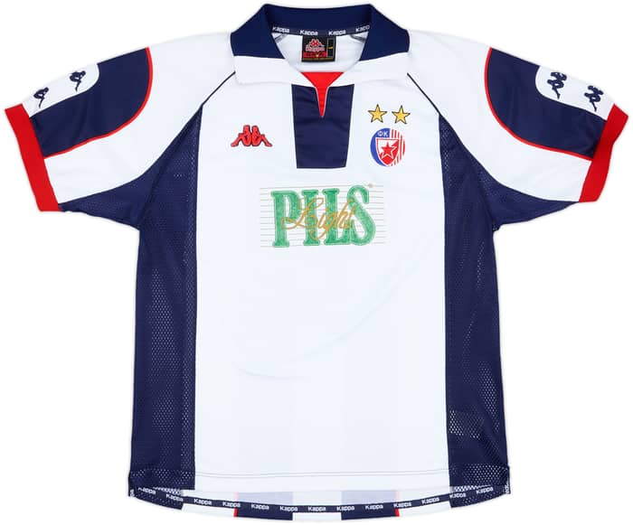 1998-00 Red Star Belgrade Away Shirt #6 - 6/10 - (L)