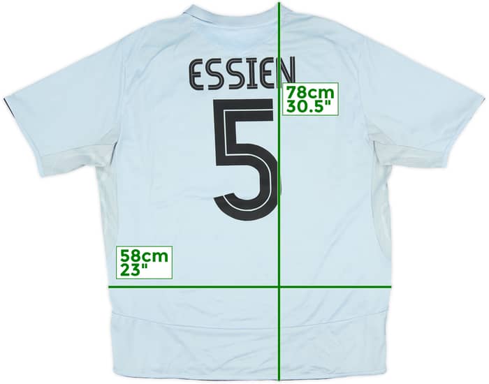 2005-06 Chelsea Away Shirt Essien #5 - 6/10 - (XL)