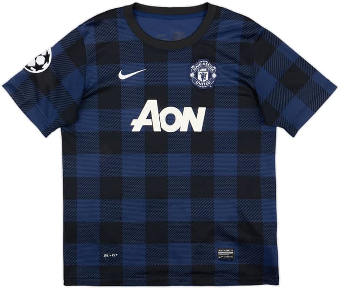 2013-14 Manchester United Away Shirt Rooney #10 - 6/10 - (XL.Boys)