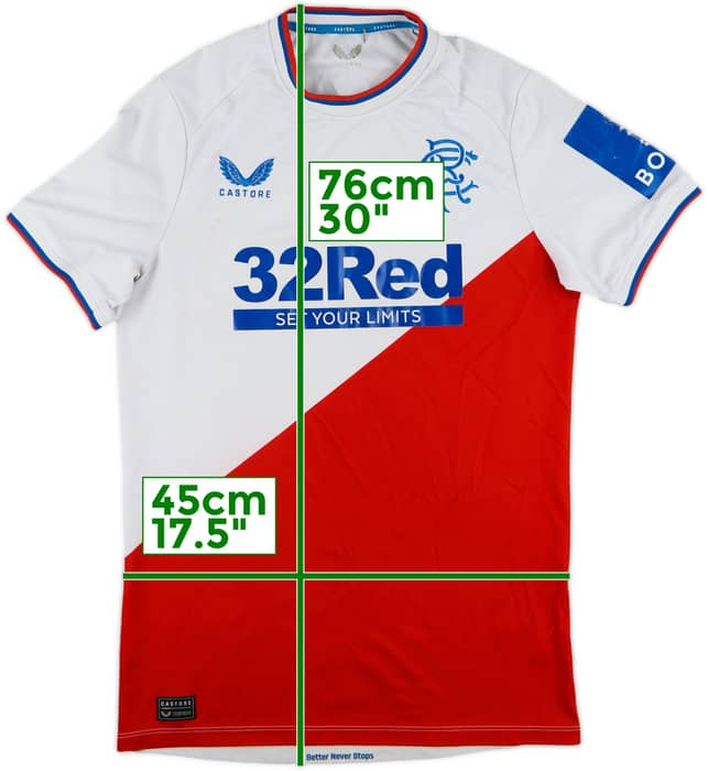 2022-23 Rangers Away Shirt - 4/10 - (S)
