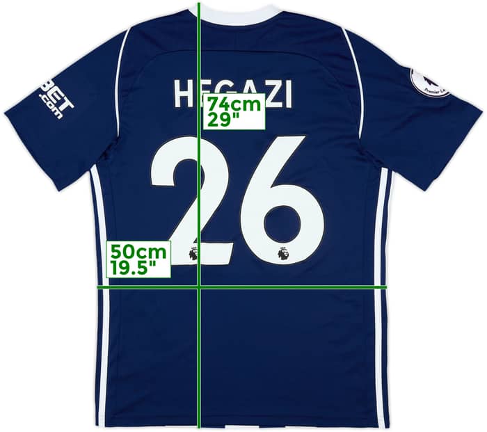 2017-18 West Brom Home Shirt Hegazi #26 - 9/10 - (M)